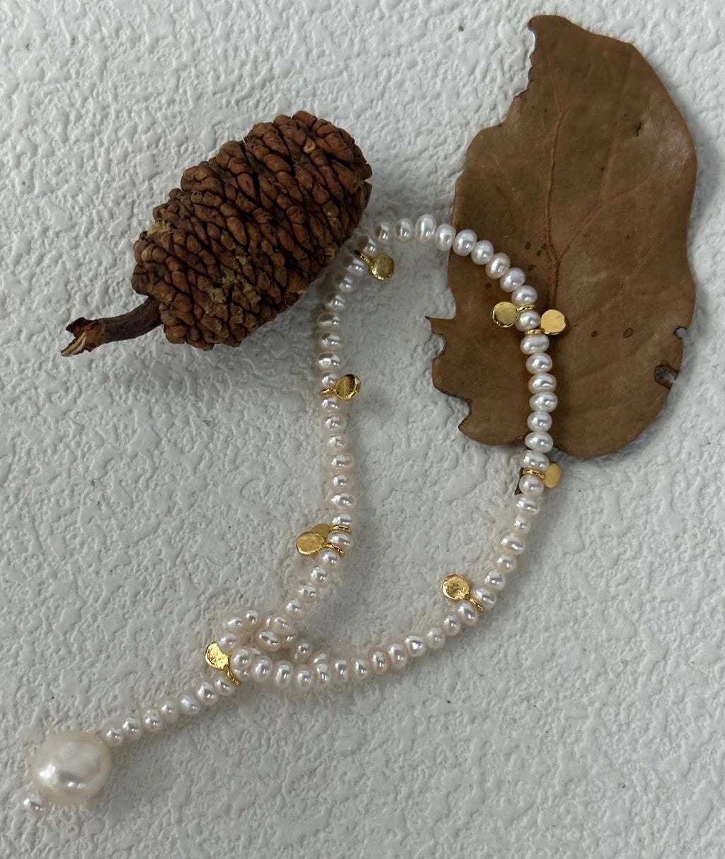 Baroque Pearl Gold-wrapped Bracelet