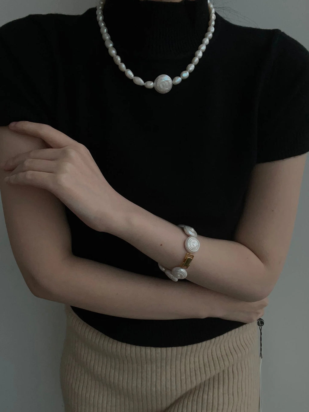 Roman Holiday Baroque Pearls Bracelet