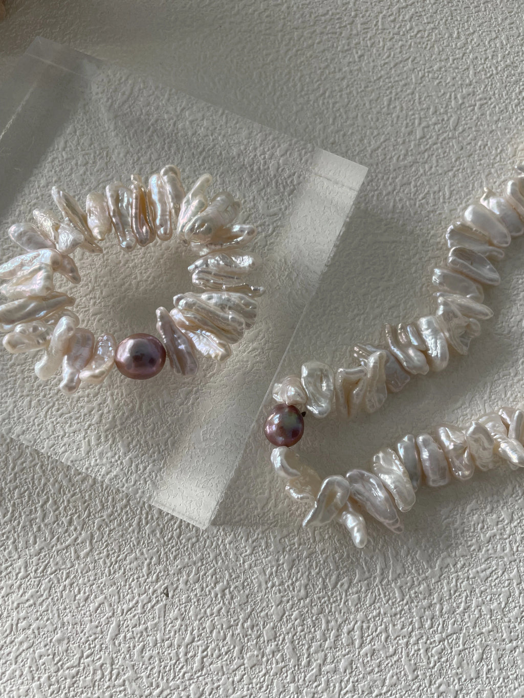 Sunflower Baroque Pearl bracelet