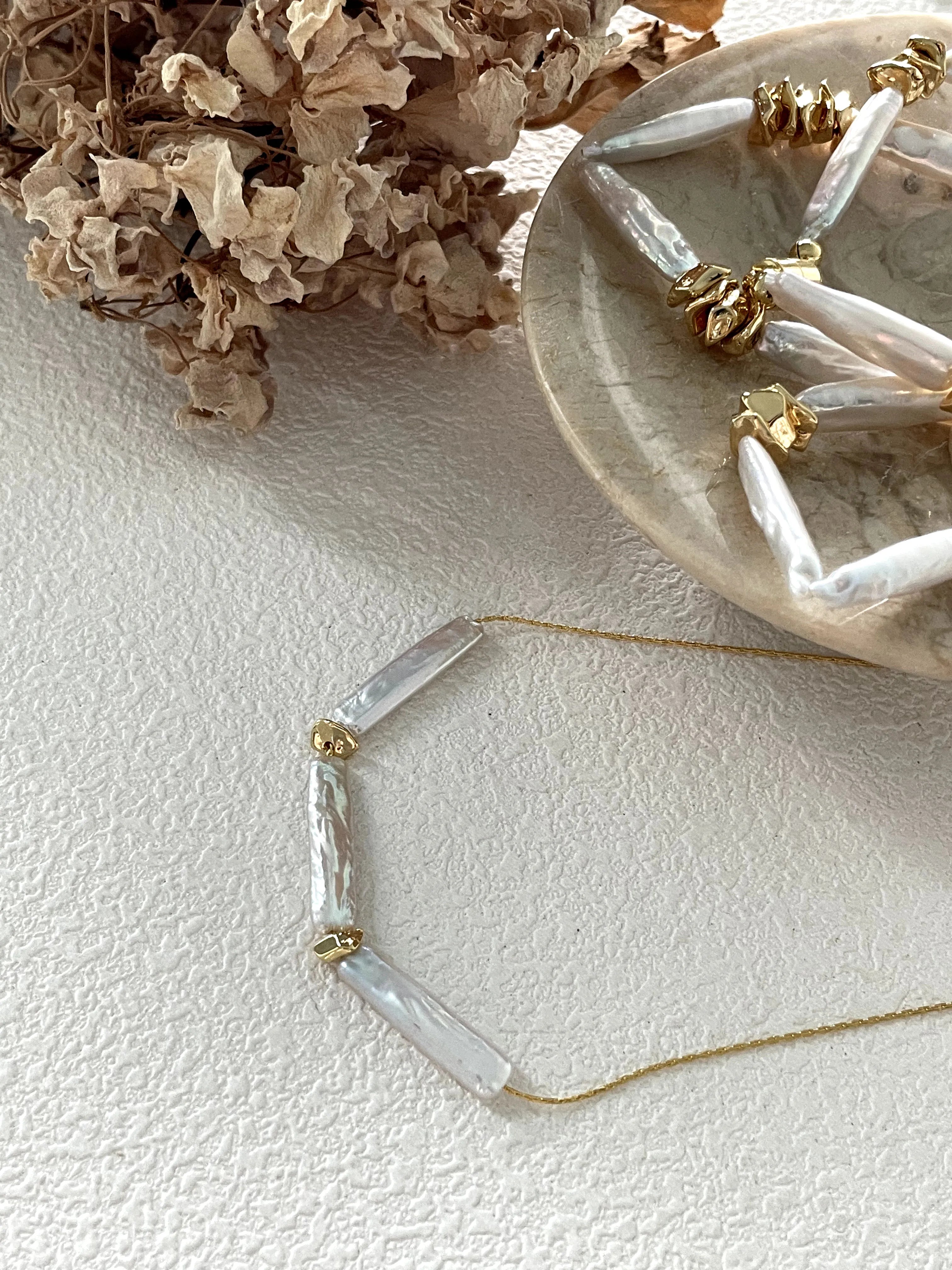 Minimalist Silver Bar Necklace