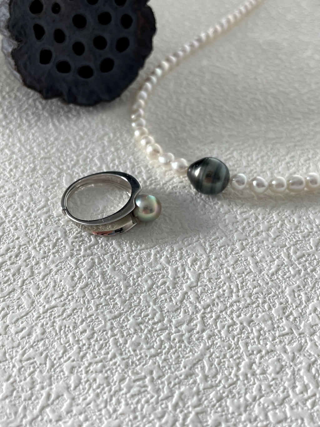 Seawater Madama Akoya Pearl Ring