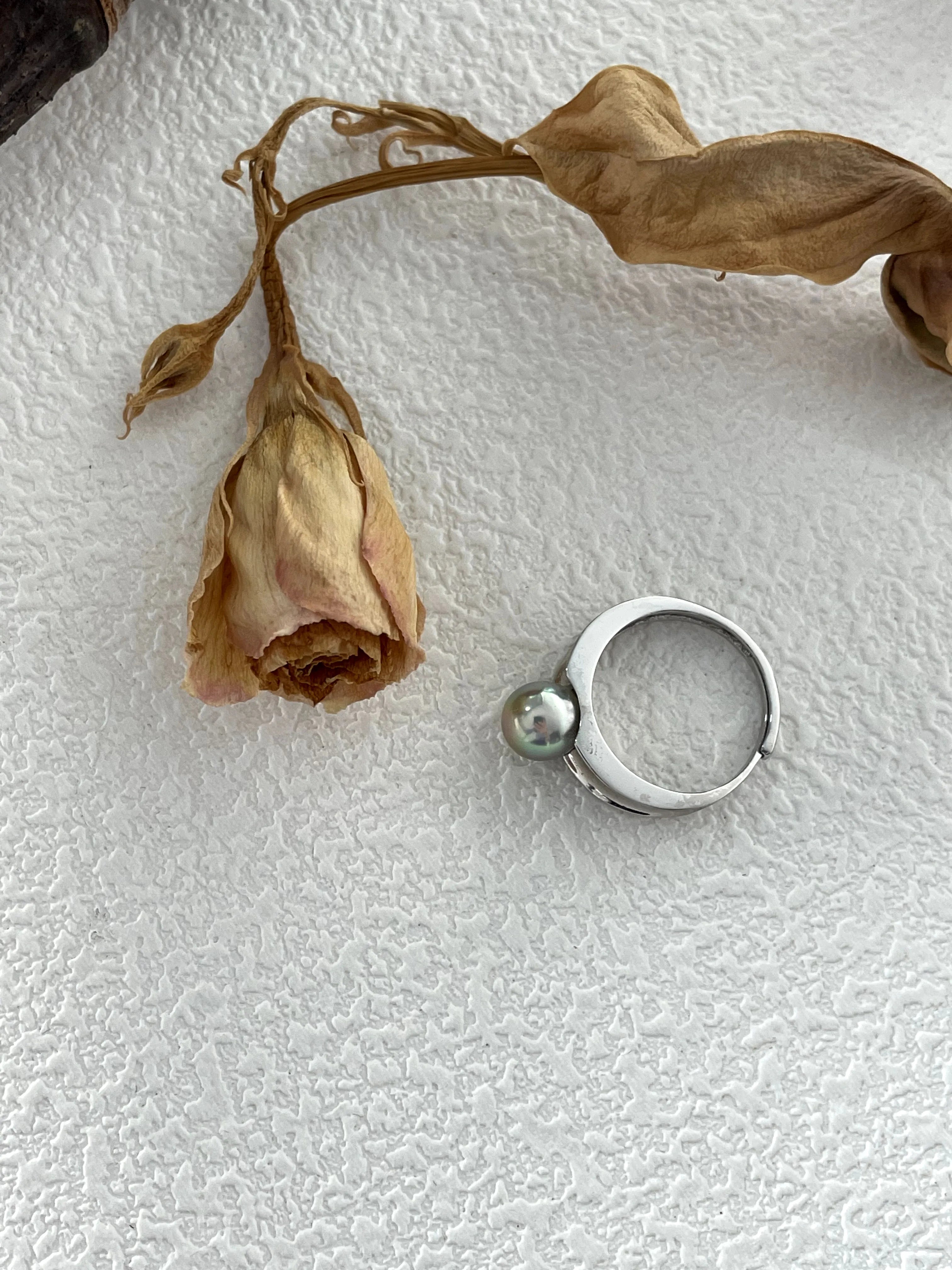 Seawater Madama Akoya Pearl Ring