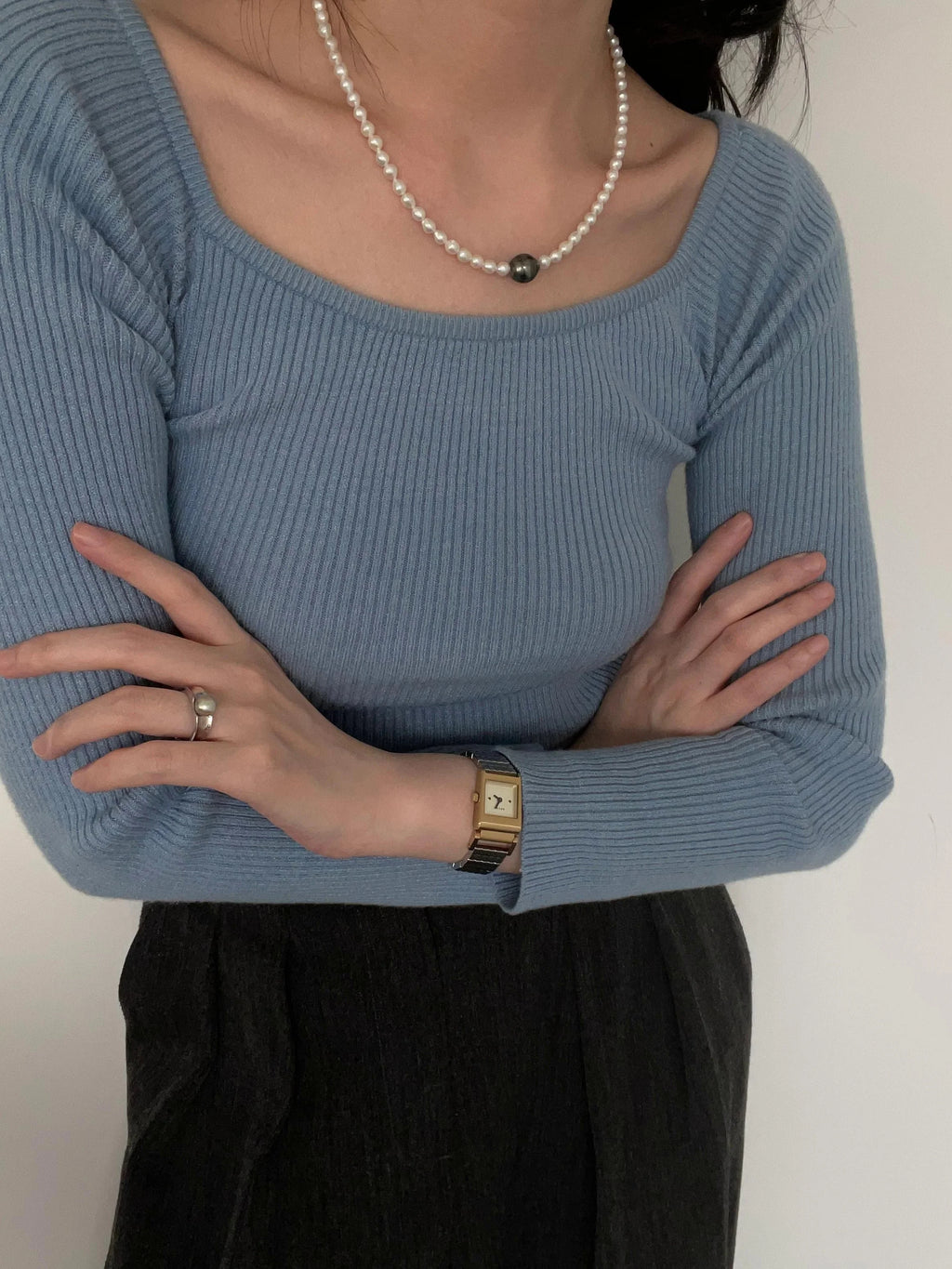 Seawater Madama Akoya Pearl Ring