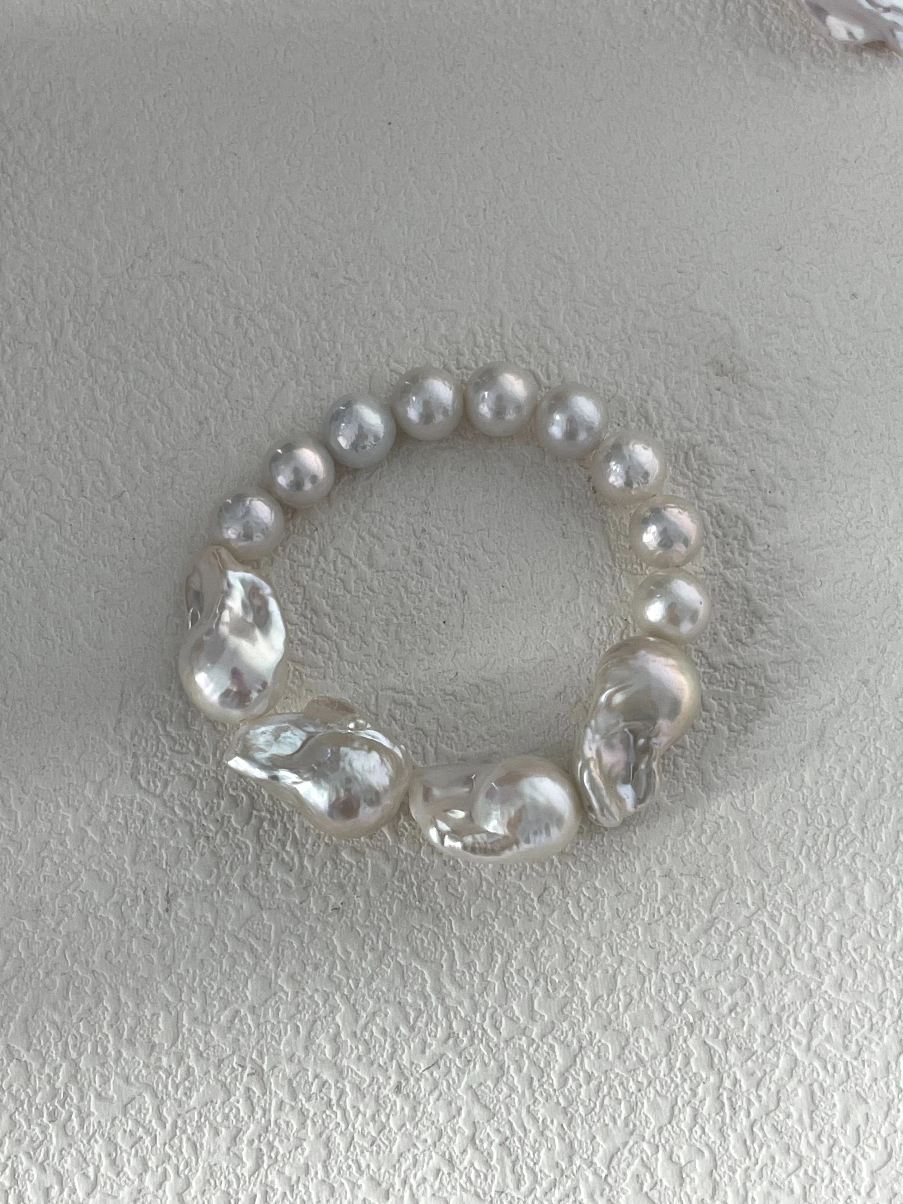 Exquisite Baroque Pearl Bracelet
