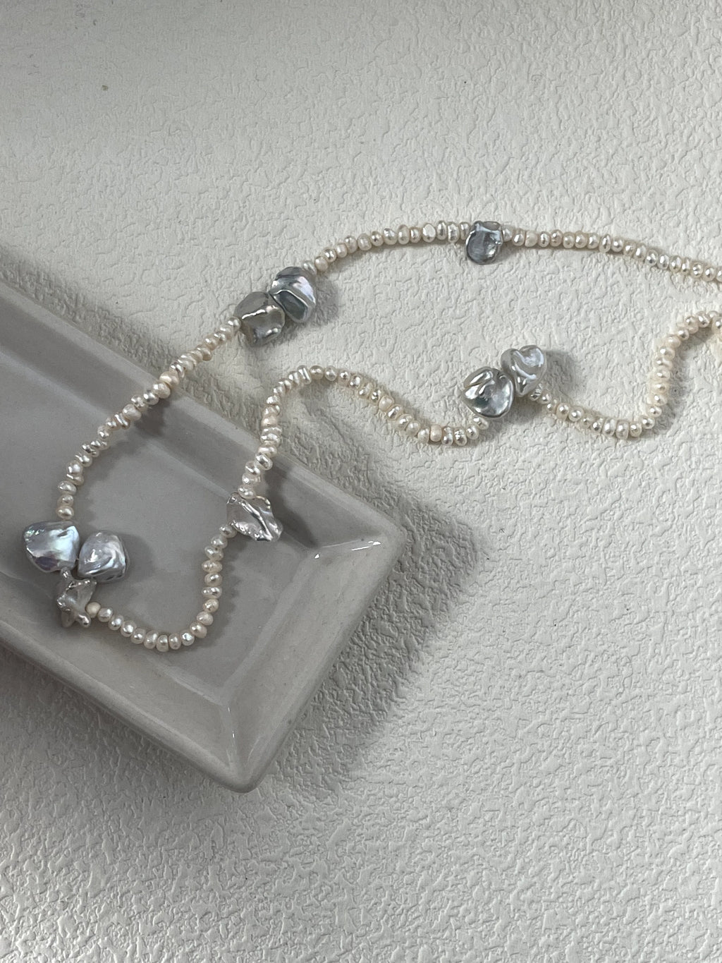 Stardust Baroque Pearls Necklace