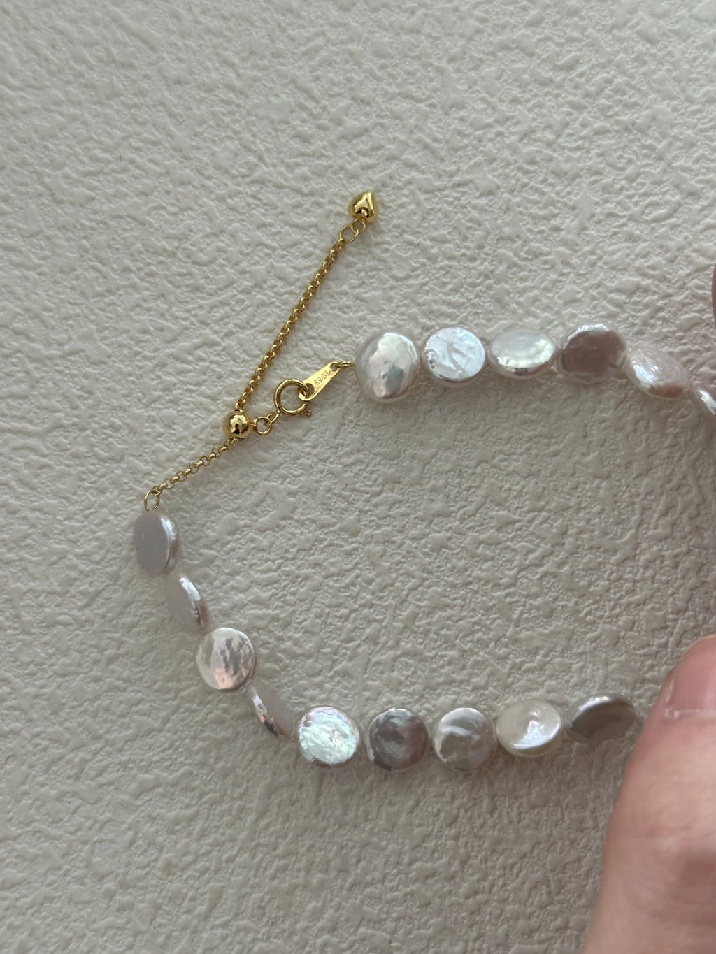 Athena's Baroque Disc Pearls Necklace