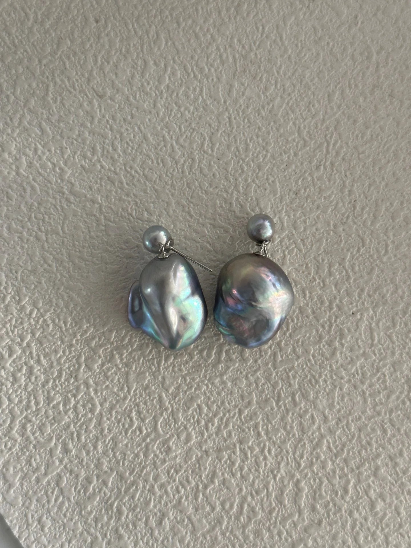 Madama Organic Glow Double-Baroque Pearl Earrings