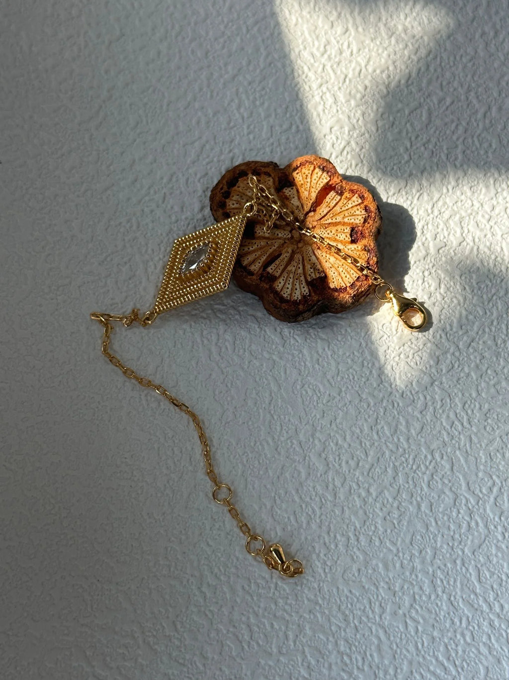 Gold-plated Greek Eye Bracelet