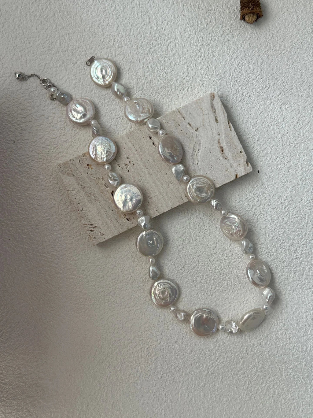 Sun & Moon Flow Baroque Pearl Necklace