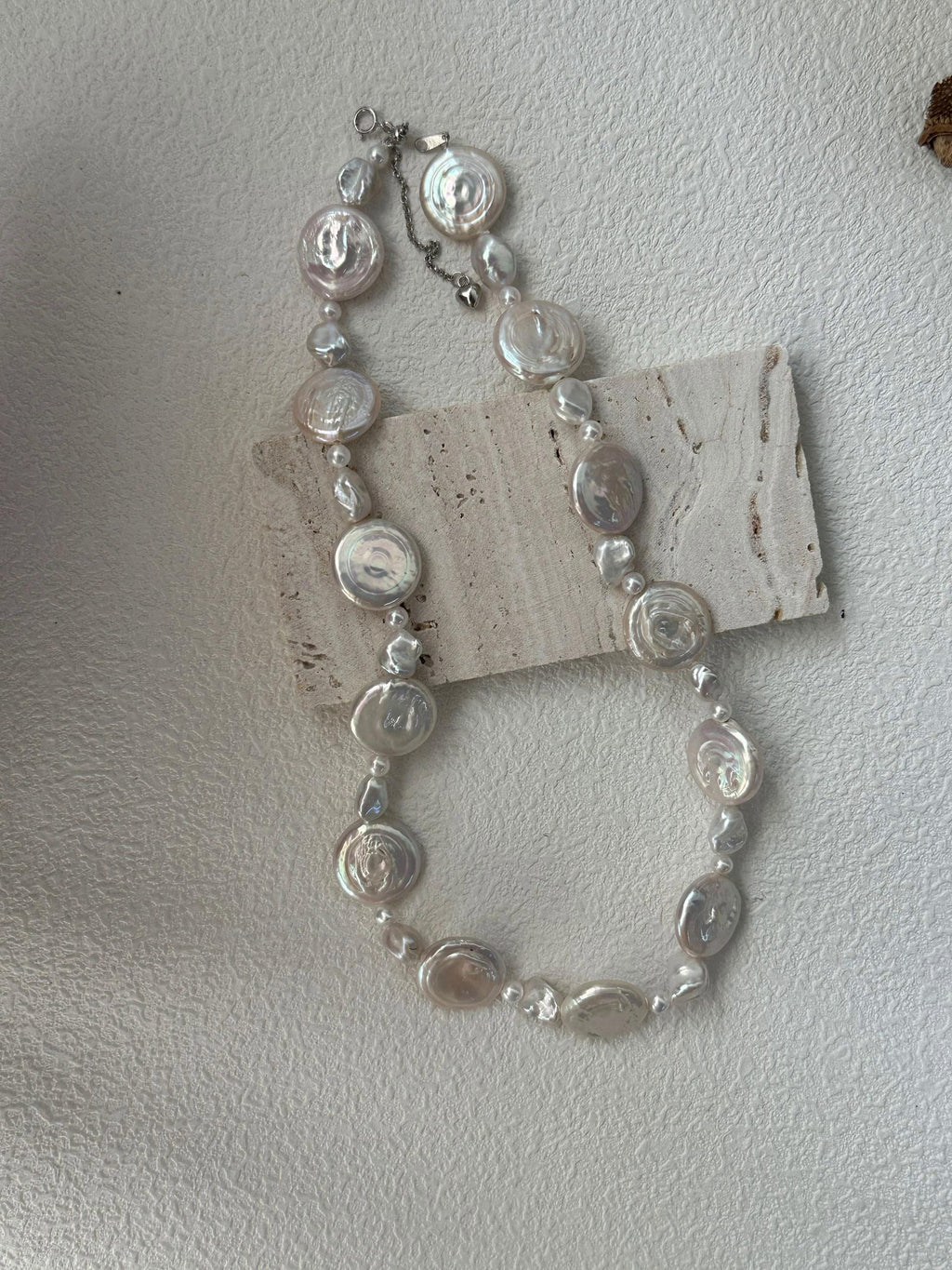 Sun & Moon Flow Baroque Pearl Necklace