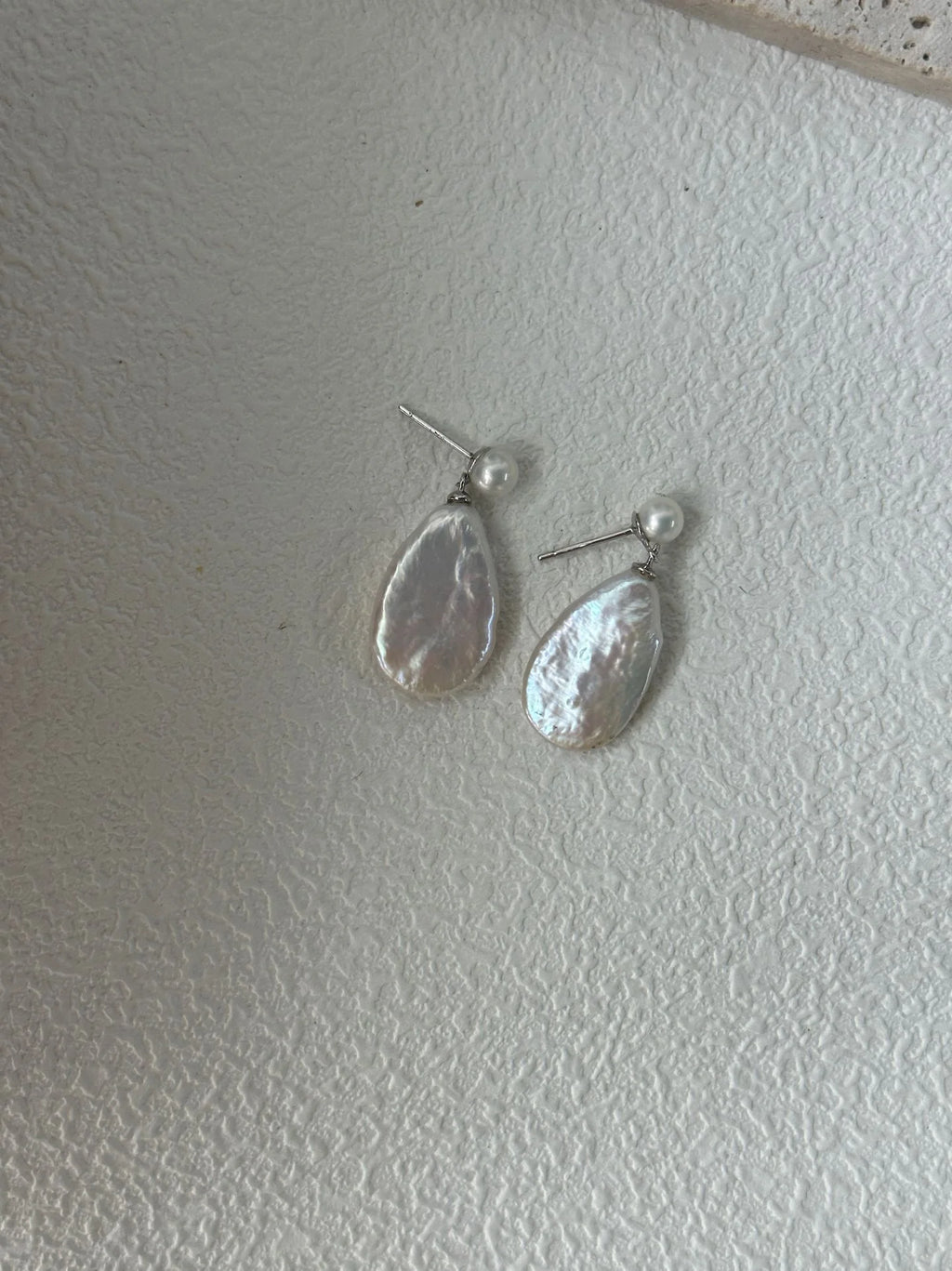 Dewdrop Baroque Pearl Earrings