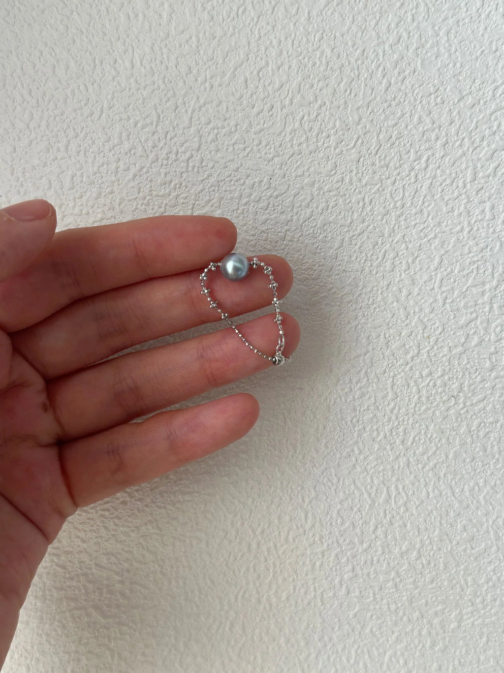 Adjustable seawater Madama Akoya Pearl Ring