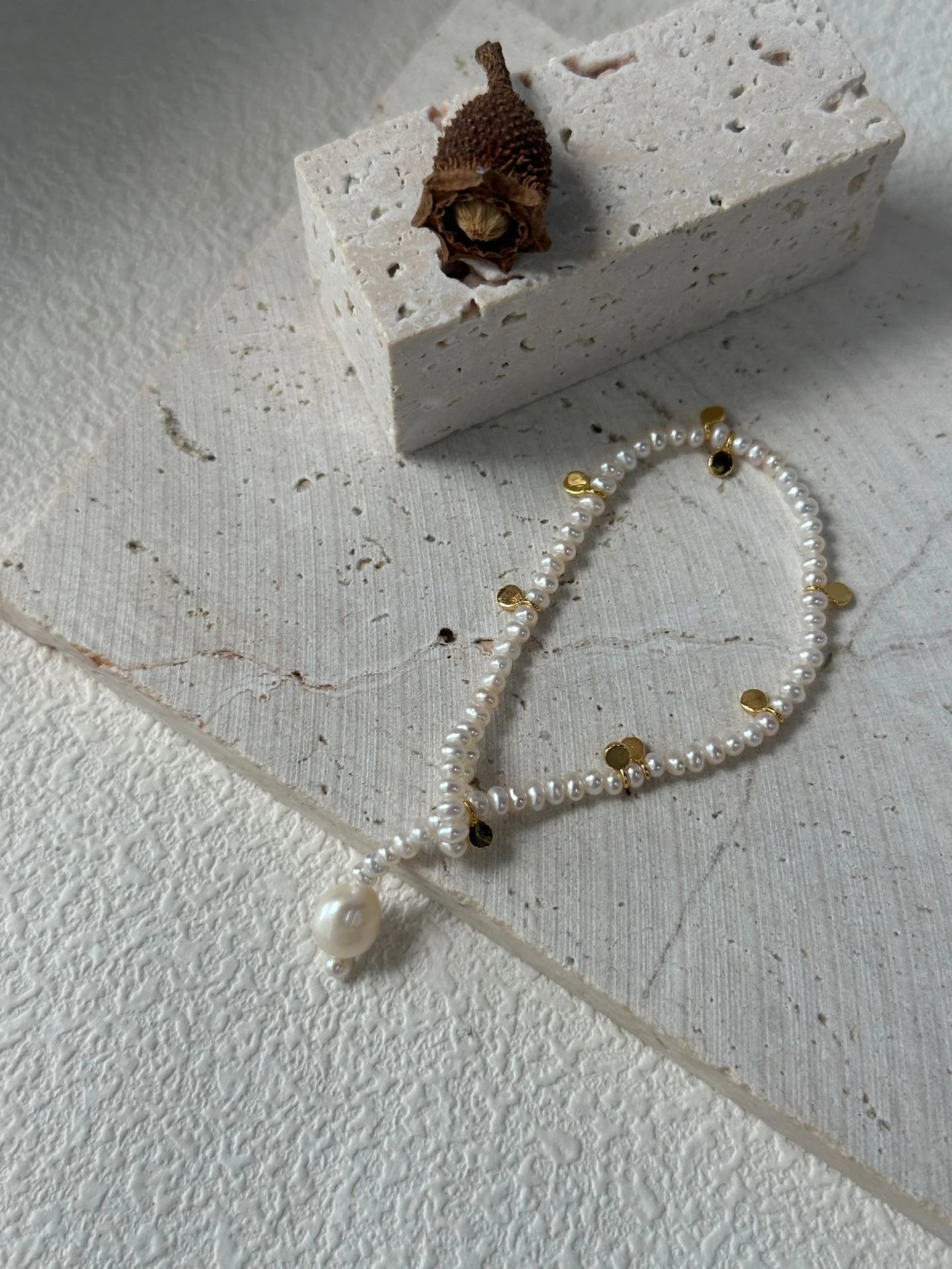 Baroque Pearl Gold-wrapped Bracelet