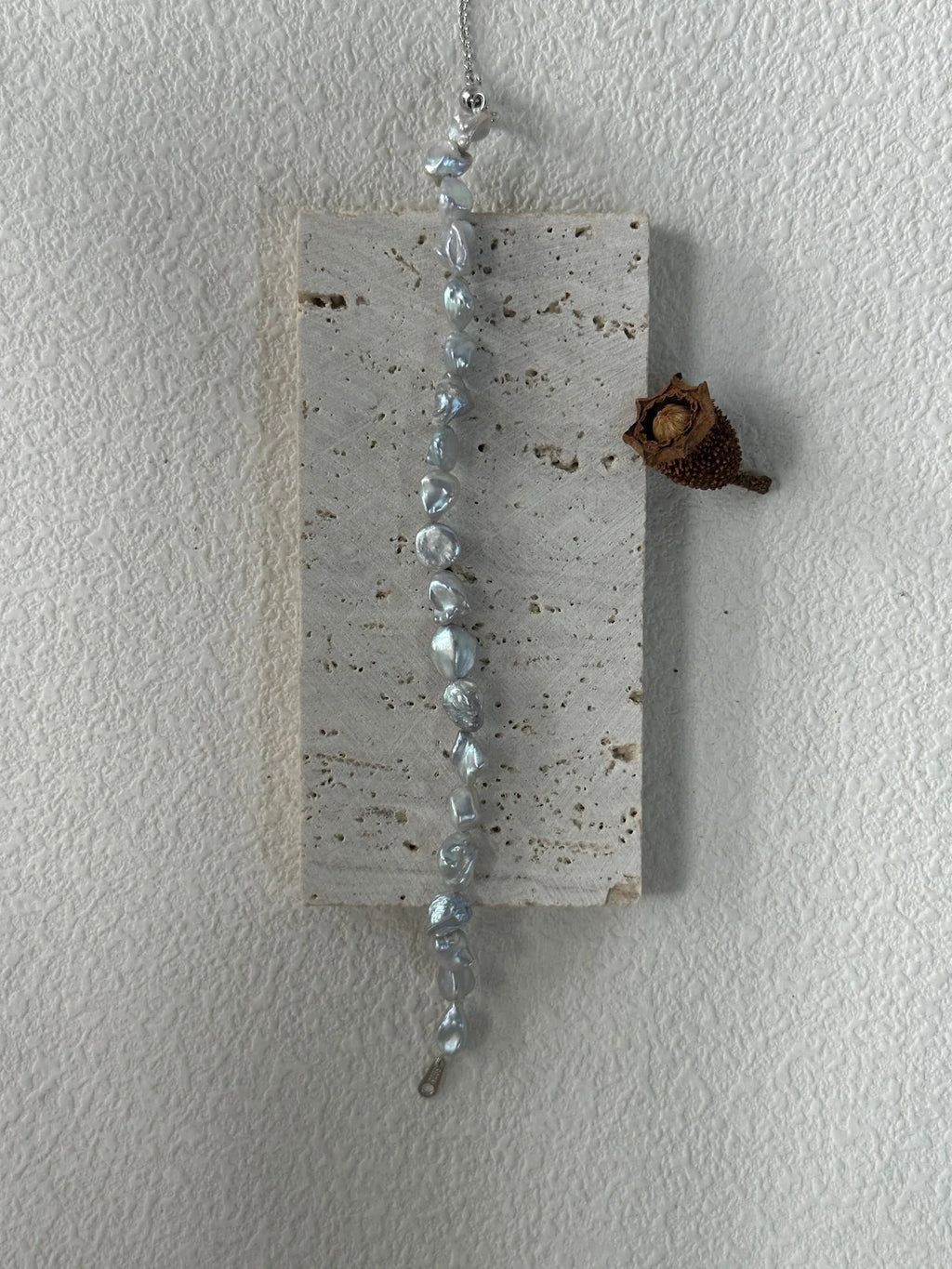 Blue-Blood Star Shard Pearl Bracelet