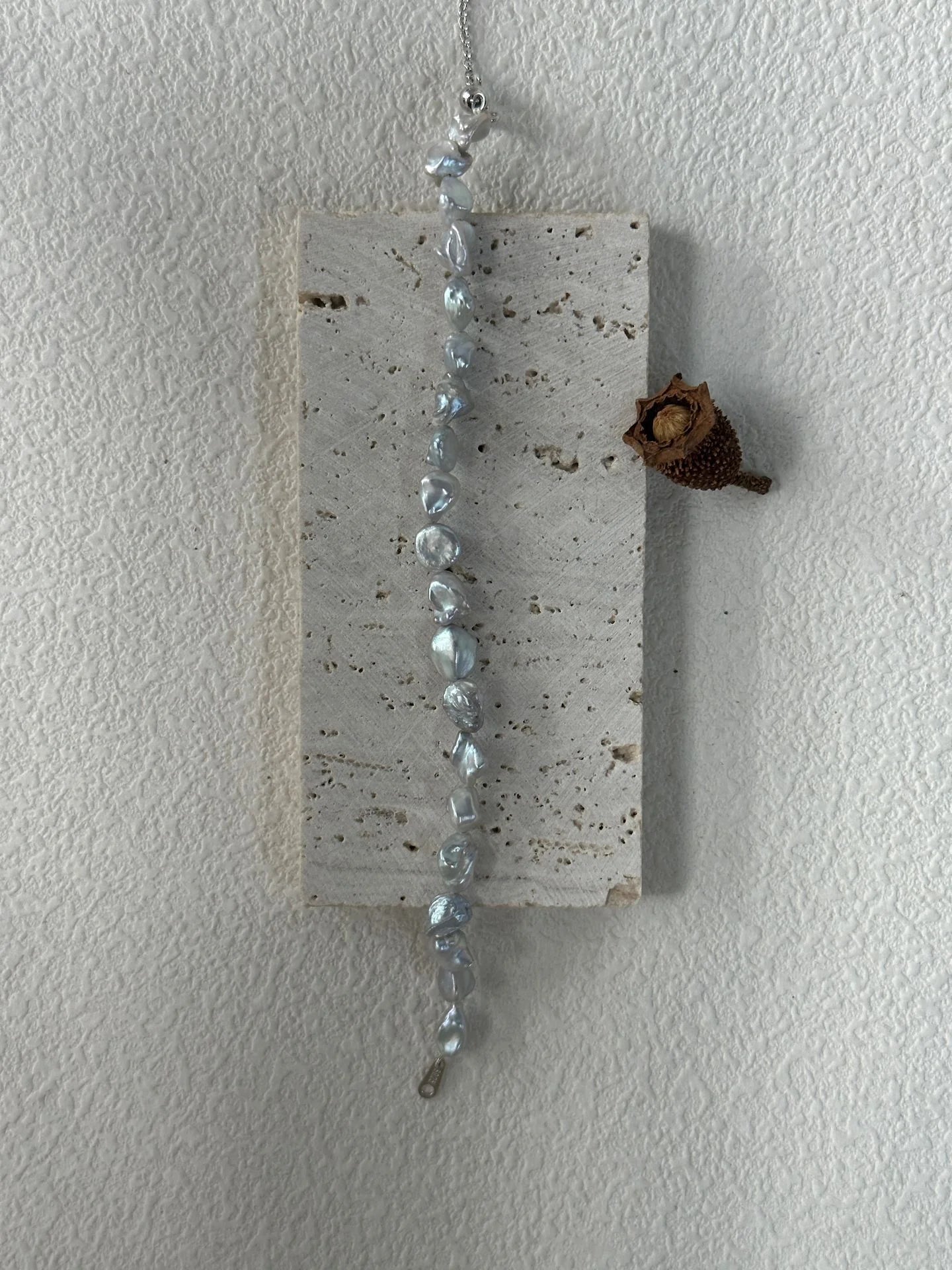 Blue-Blood Star Shard Pearl Bracelet