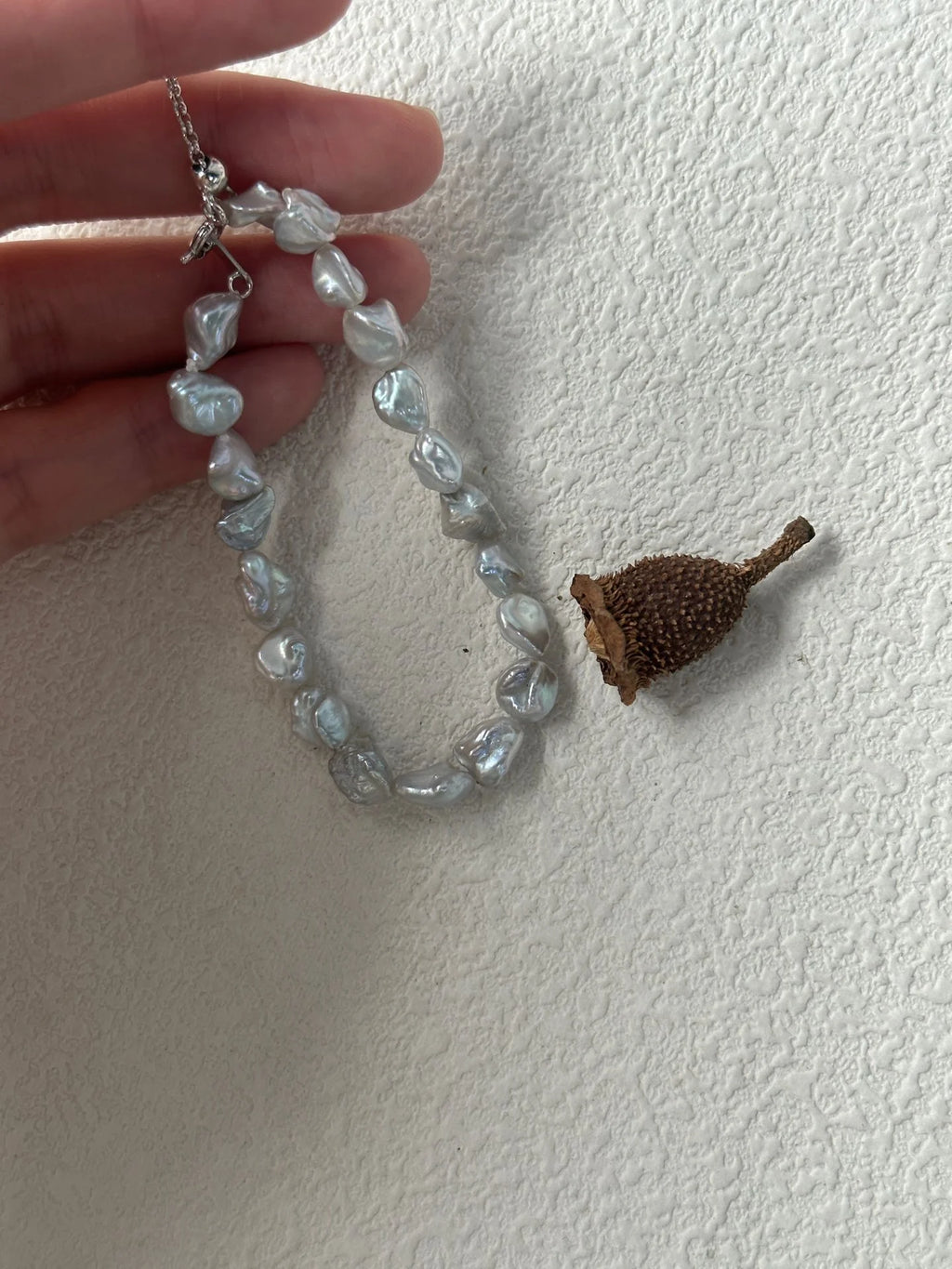 Blue-Blood Star Shard Pearl Bracelet