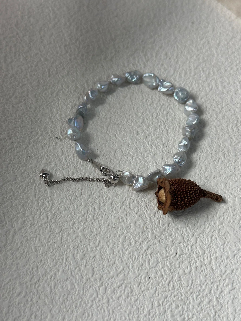 Blue-Blood Star Shard Pearl Bracelet