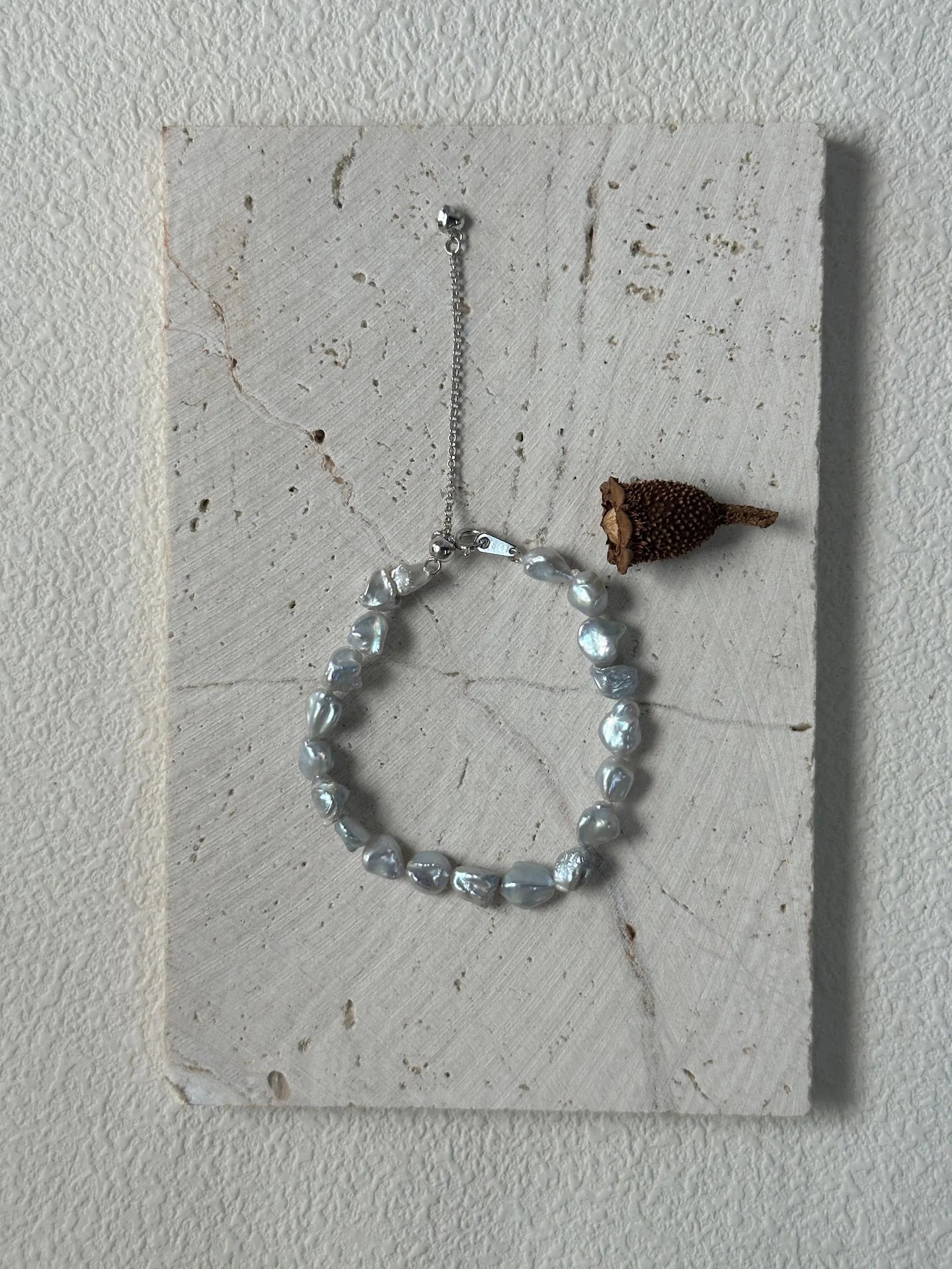 Blue-Blood Star Shard Pearl Bracelet