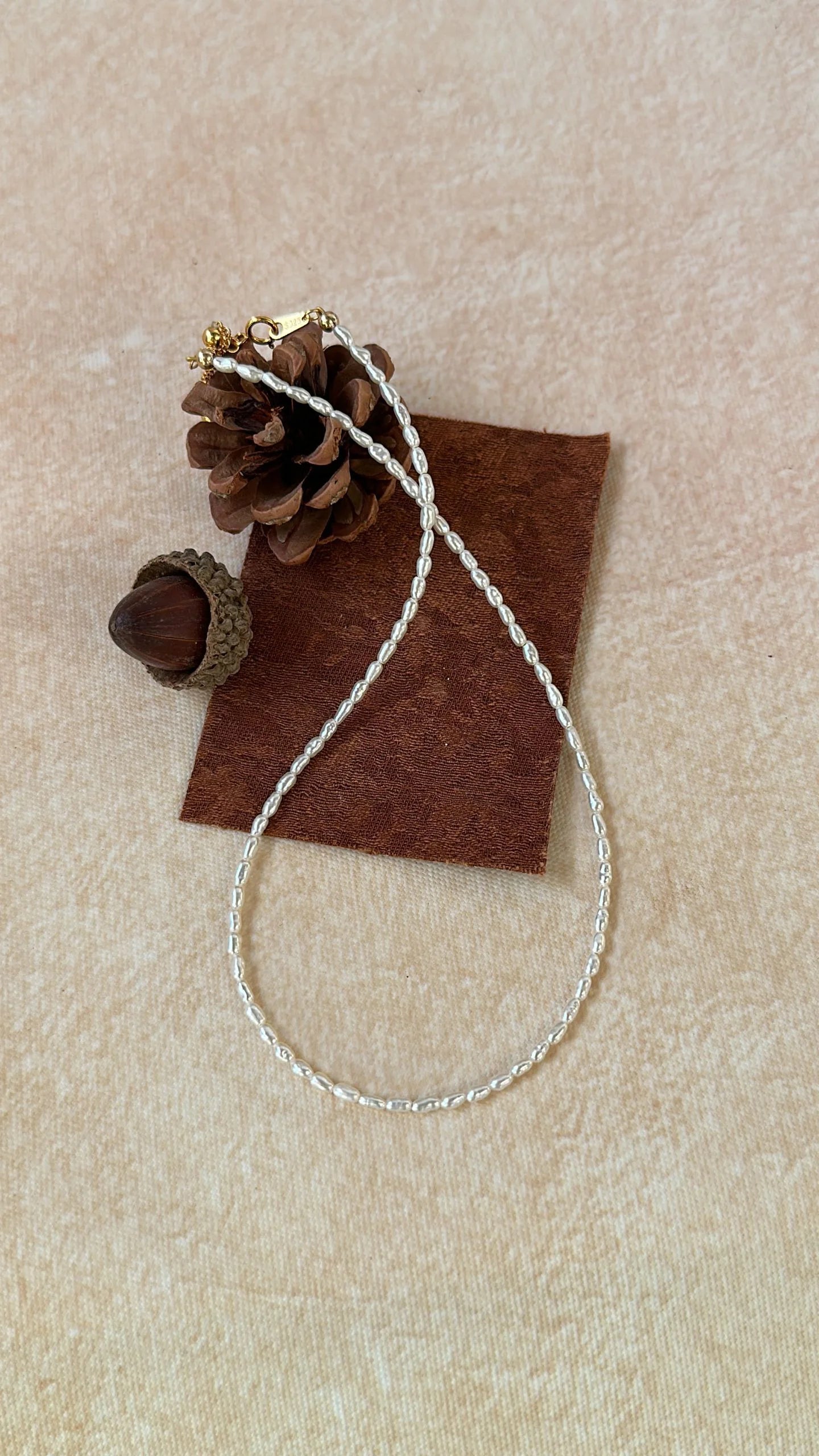 Double Layer Gold keshi Baroque Pearl Bracelet