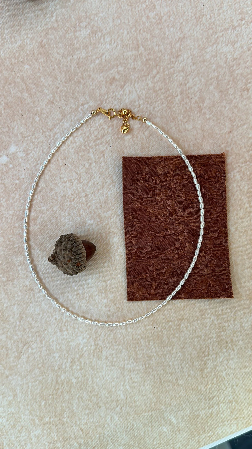 Double Layer Gold keshi Baroque Pearl Bracelet